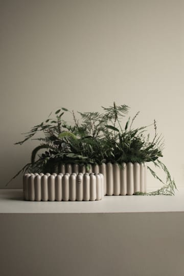 Mist vaso de flores oval  - Toupeira brilhante - DBKD