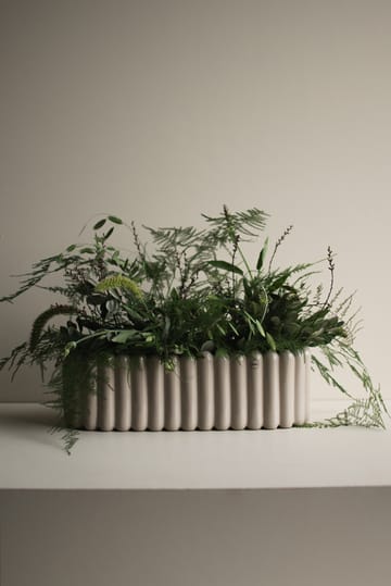 Mist vaso de flores oval  - Toupeira brilhante - DBKD