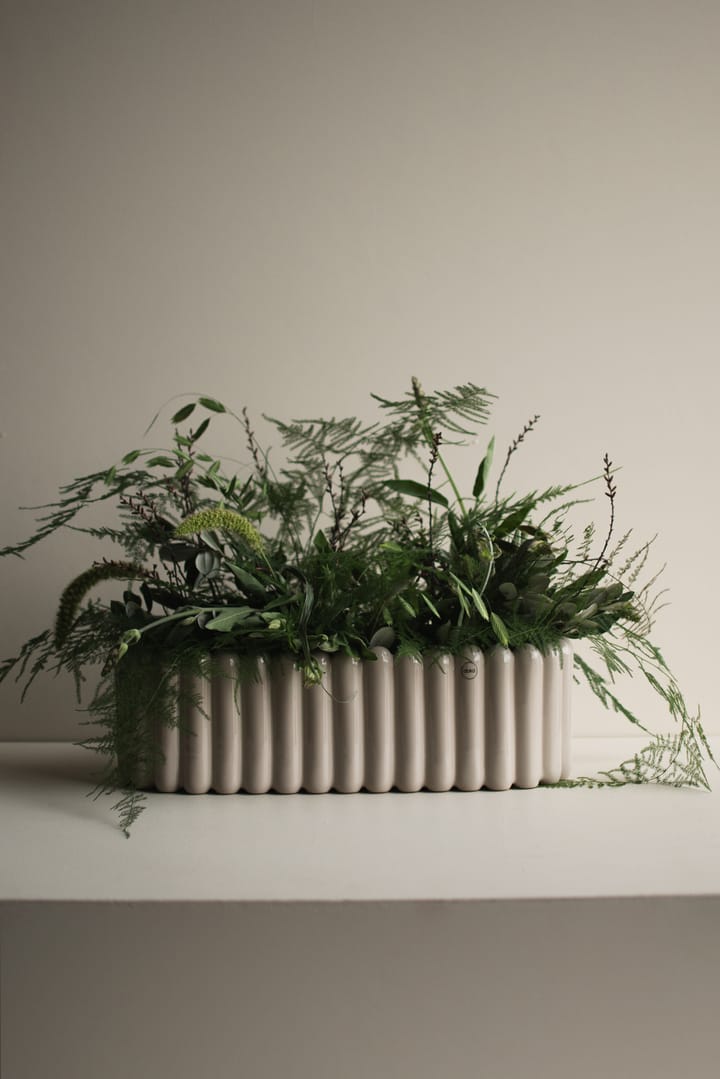 Mist vaso de flores oval , Toupeira brilhante DBKD