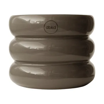 Mud vaso shiny dust - Ø10 cm - DBKD
