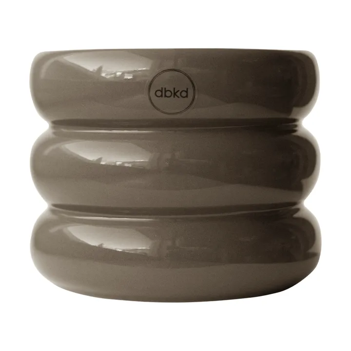 Mud vaso shiny dust - Ø10 cm - DBKD