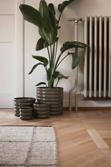 Mud vaso shiny dust - Ø20 cm - DBKD