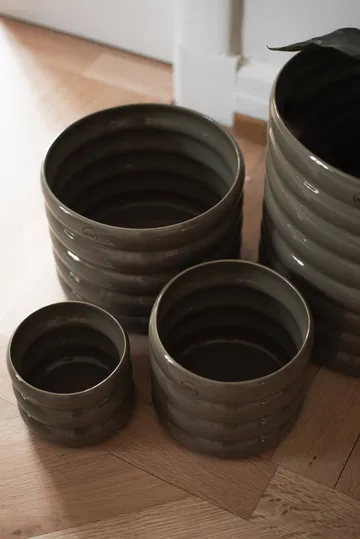 Mud vaso shiny dust - Ø20 cm - DBKD