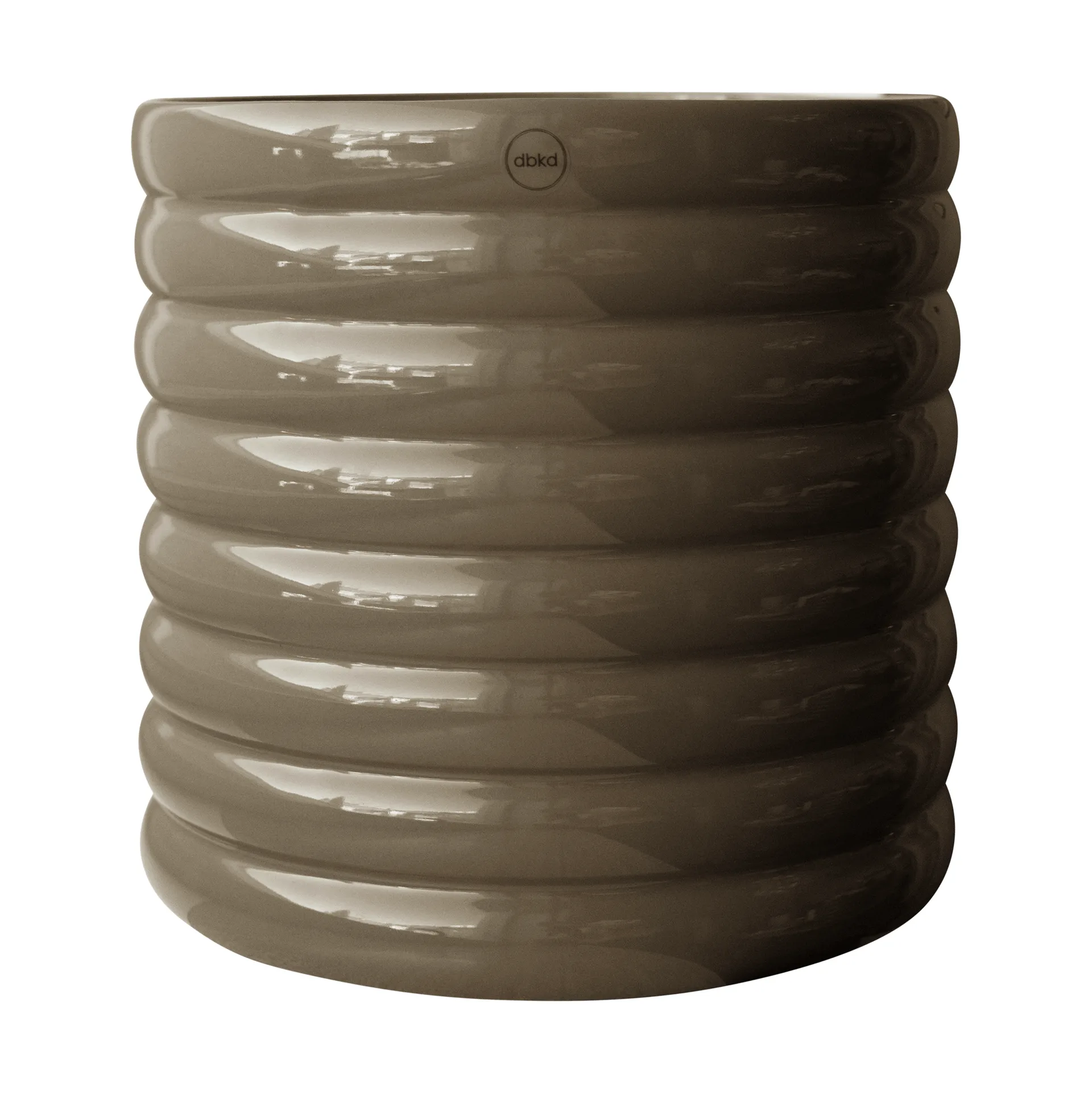 Mud vaso shiny dust, Ø27 cm DBKD
