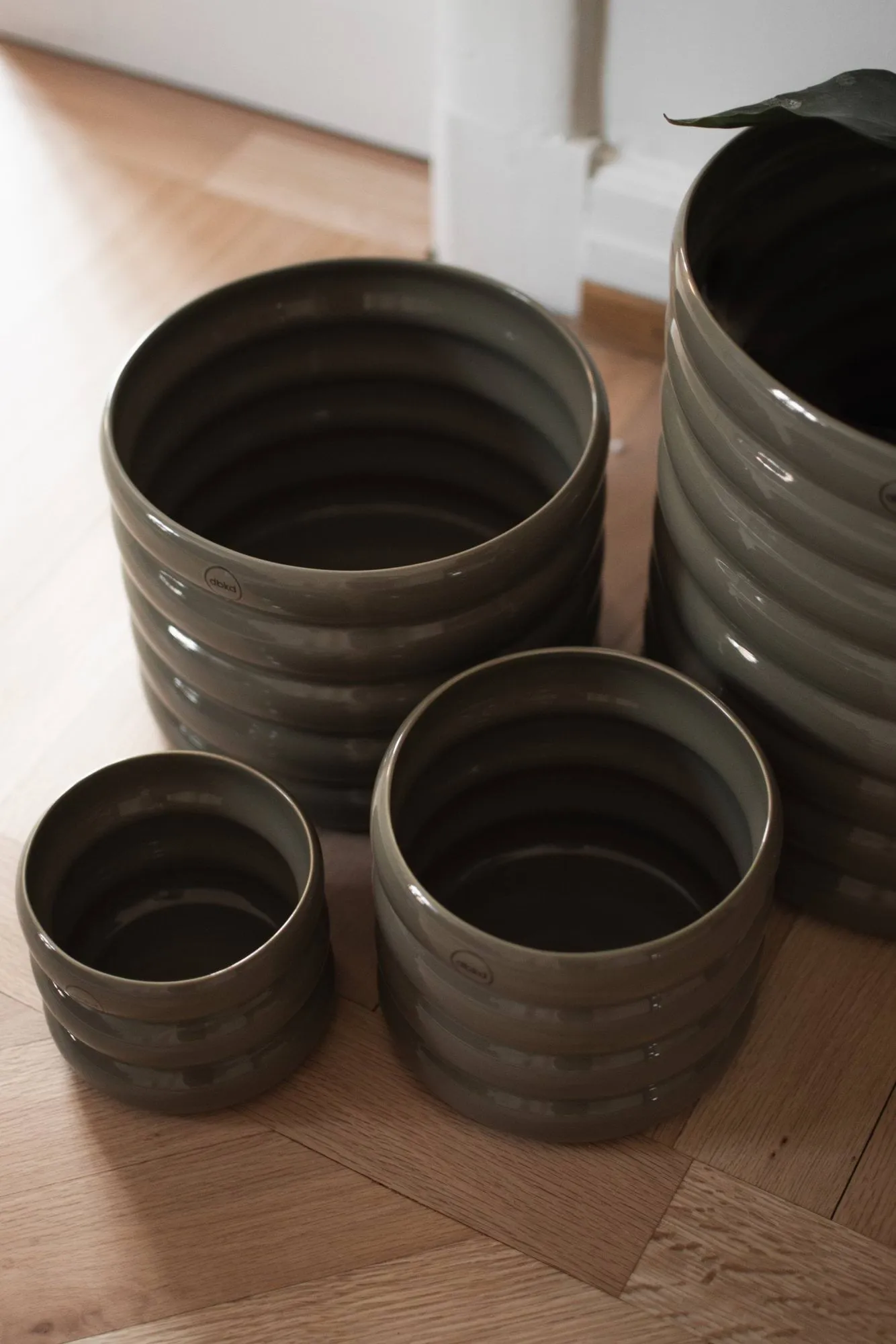 Mud vaso shiny dust, Ø27 cm DBKD