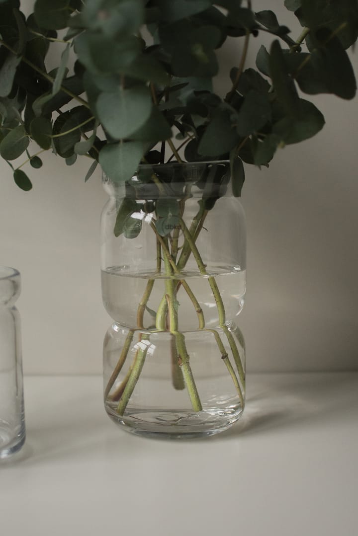 Neck vaso para plantas, Claro, Ø12x22,5 cm DBKD