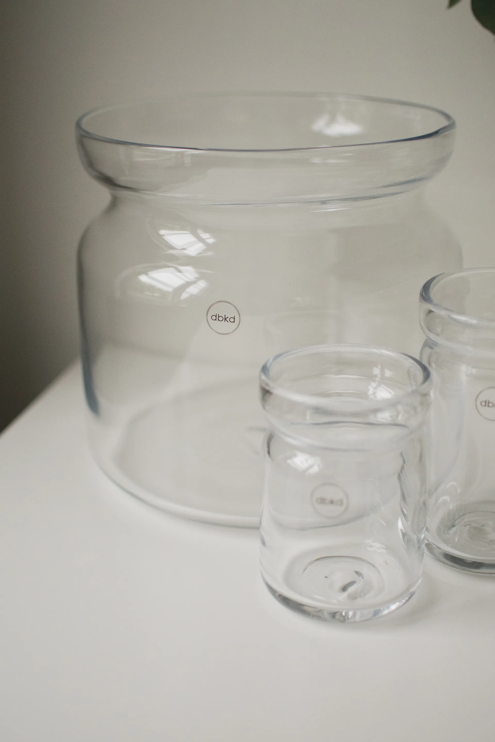 Neck vaso para plantas, Claro, Ø22,5x20 cm DBKD