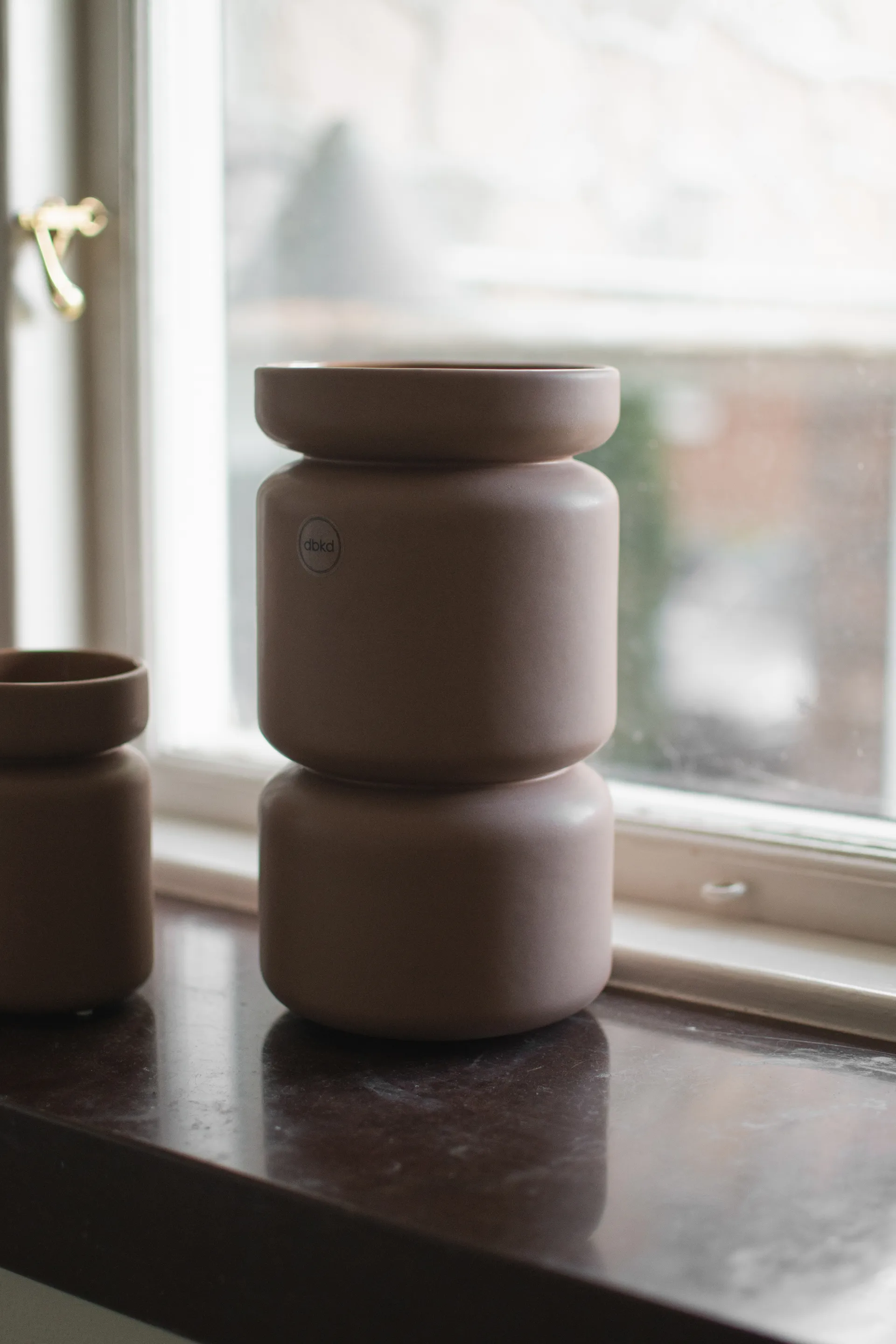 Neck vaso para plantas, Torrão , Ø12x22,5 cm DBKD