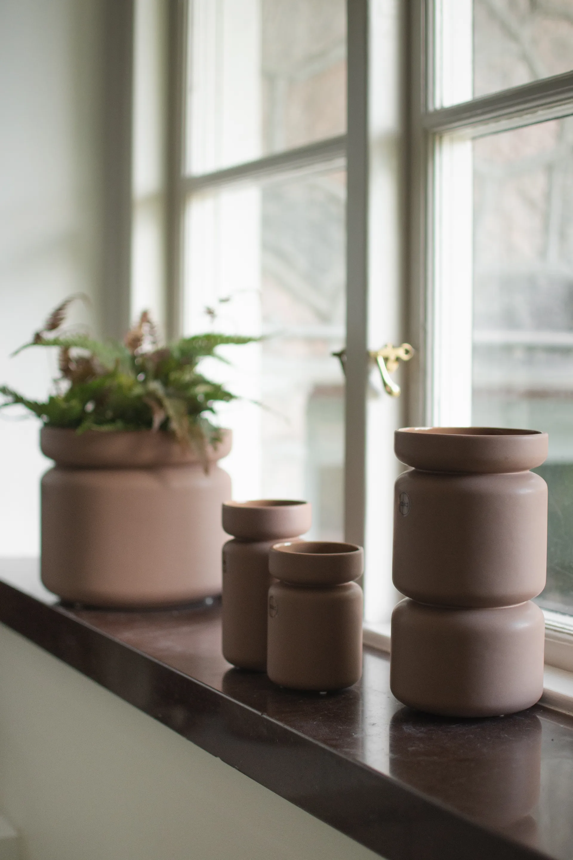 Neck vaso para plantas, Torrão , Ø12x22,5 cm DBKD