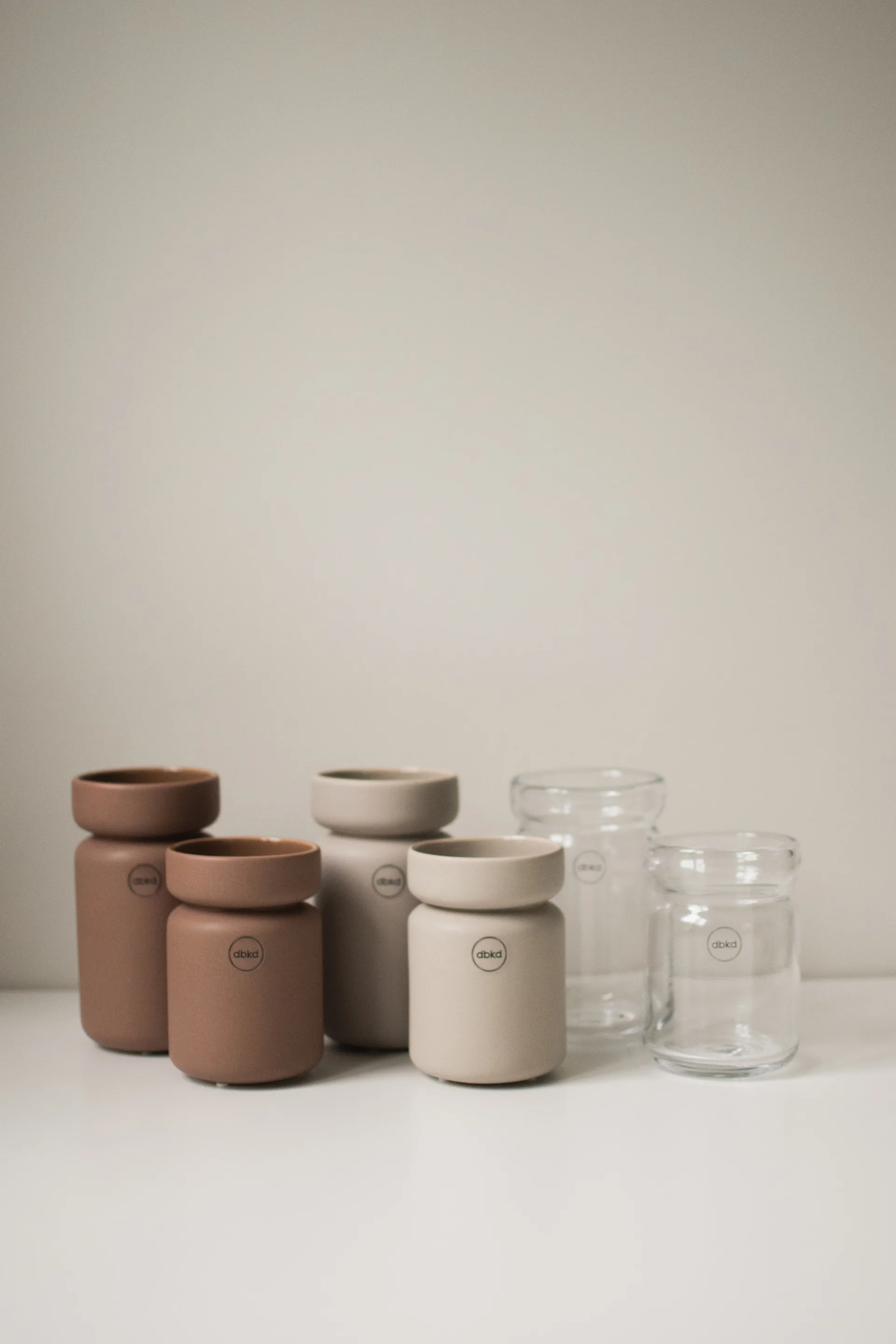 Neck vaso para plantas, Torrão , Ø8x12 cm DBKD