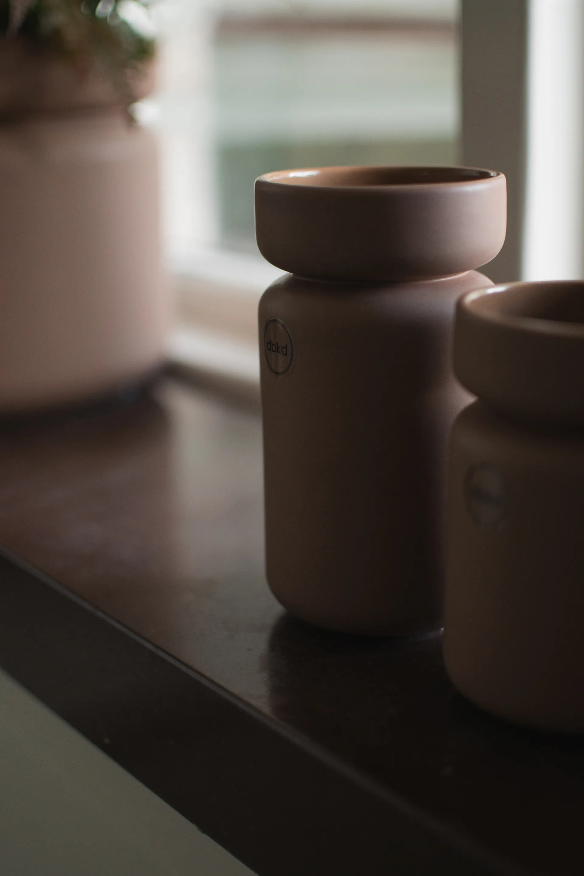 Neck vaso para plantas, Torrão , Ø8x15 cm DBKD