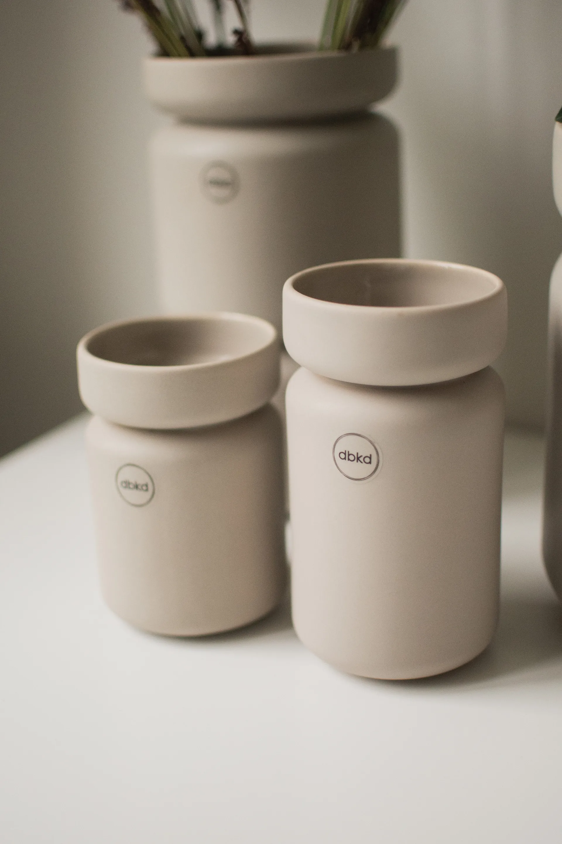 Neck vaso para plantas, Toupeira, Ø8x15 cm DBKD