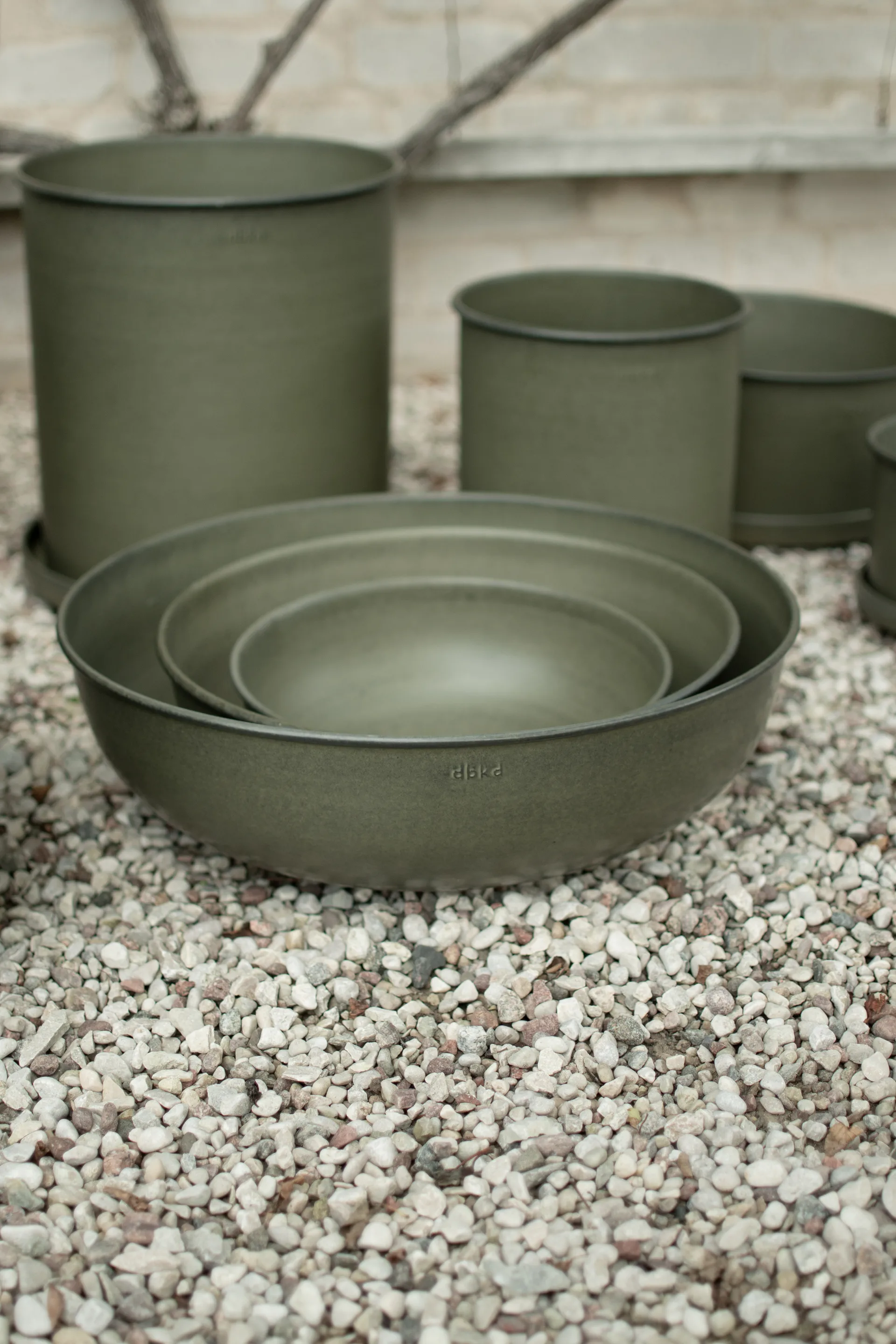 Out tigela 3 peças, Verde DBKD