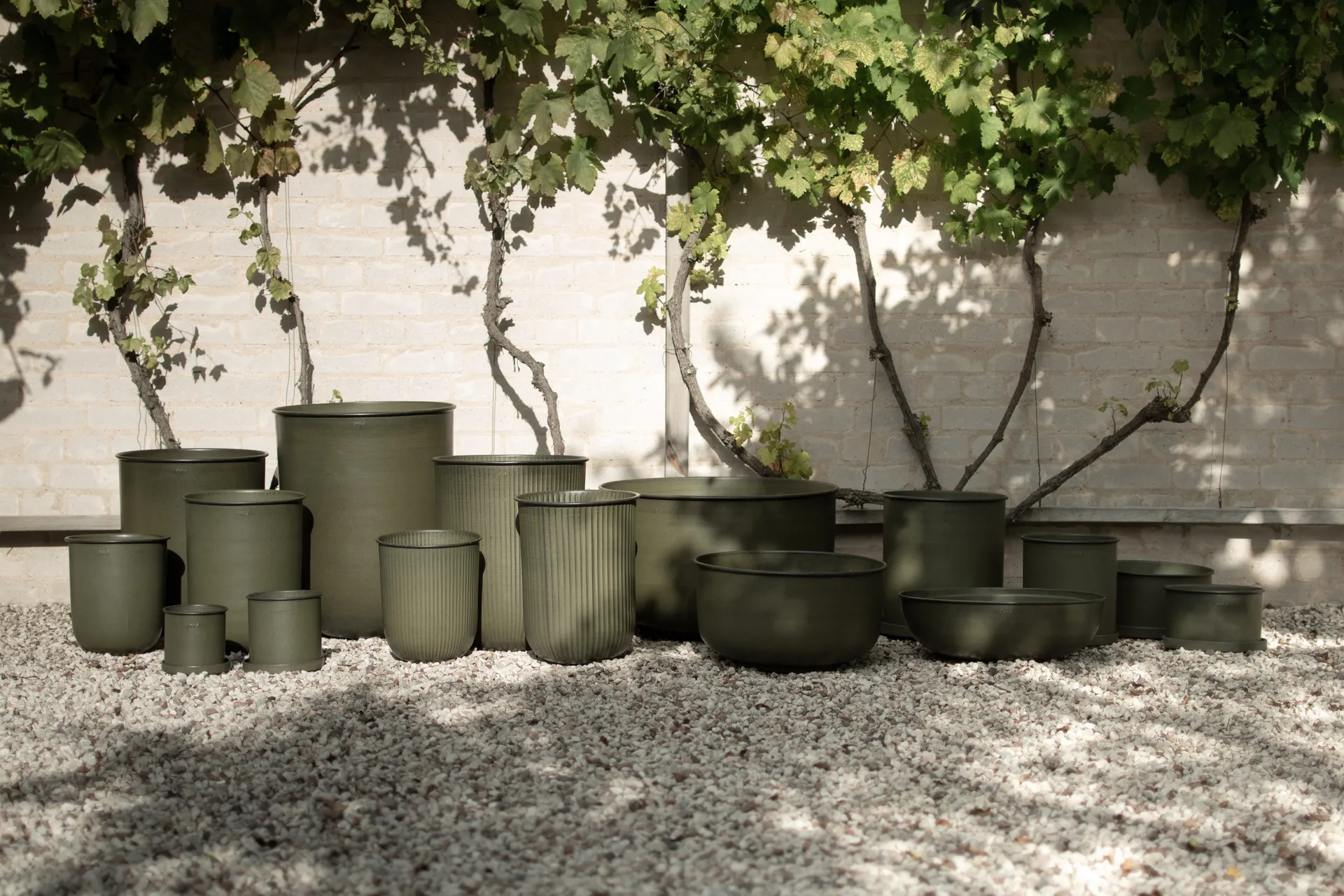 Out vaso 3 peças, Verde DBKD