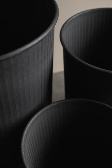 Out vaso riscado 3 peças - Preto - DBKD