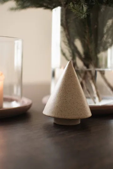 Peak árvore detalhe decorativo - Bege, Ø9 cm - DBKD