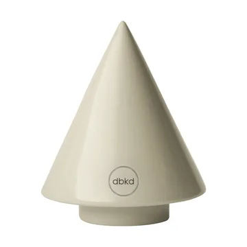 Peak árvore detalhe decorativo - Brilhante creme, Ø9 cm - DBKD