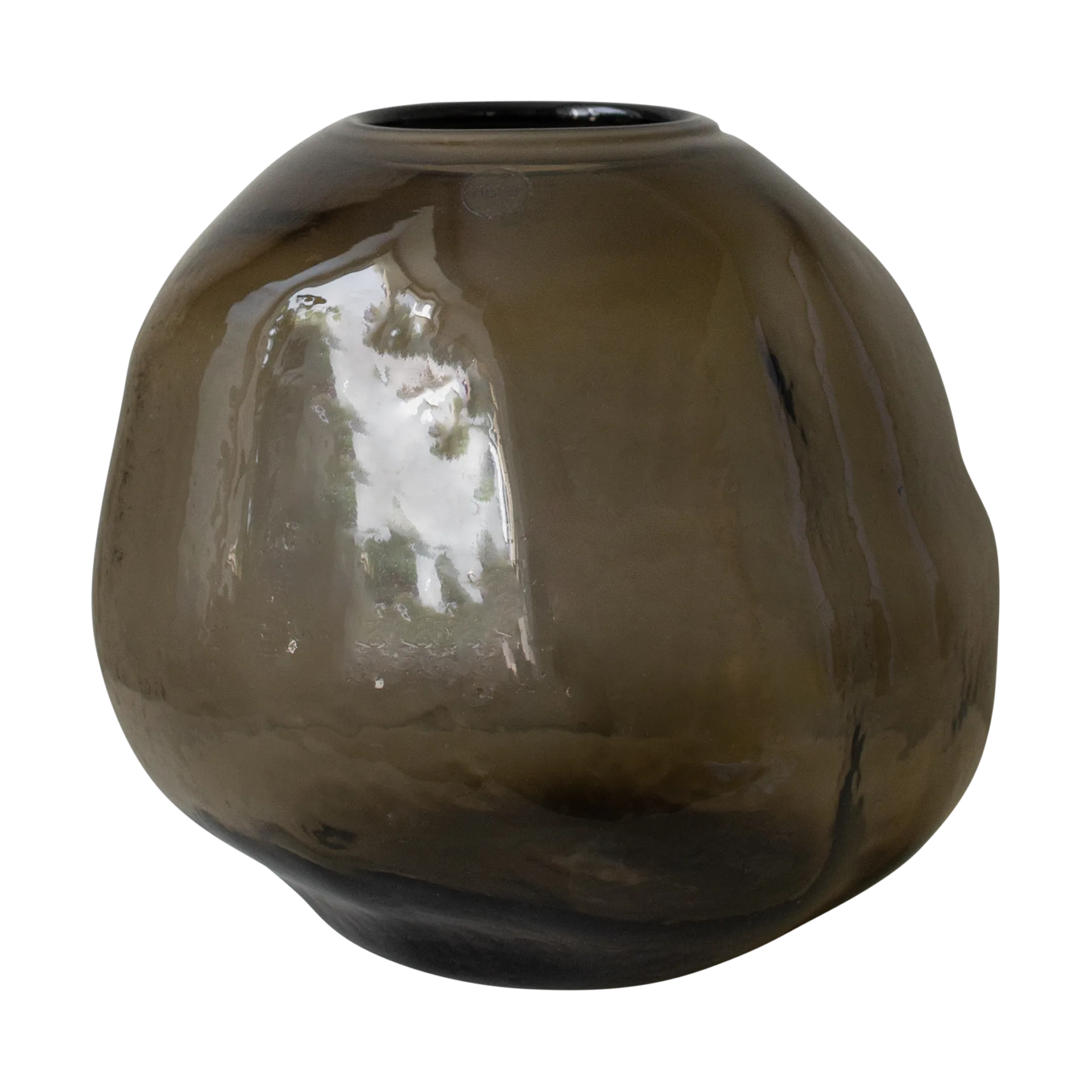 Pebble jarra, Castanho, grande Ø28 cm DBKD