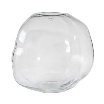 Pebble jarra - Transparente, grande Ø28 cm - DBKD