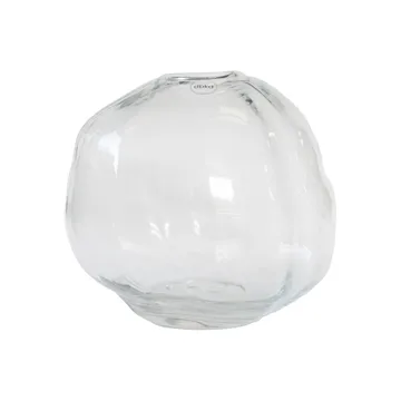 Pebble jarra - Transparente, pequeno Ø20 cm - DBKD