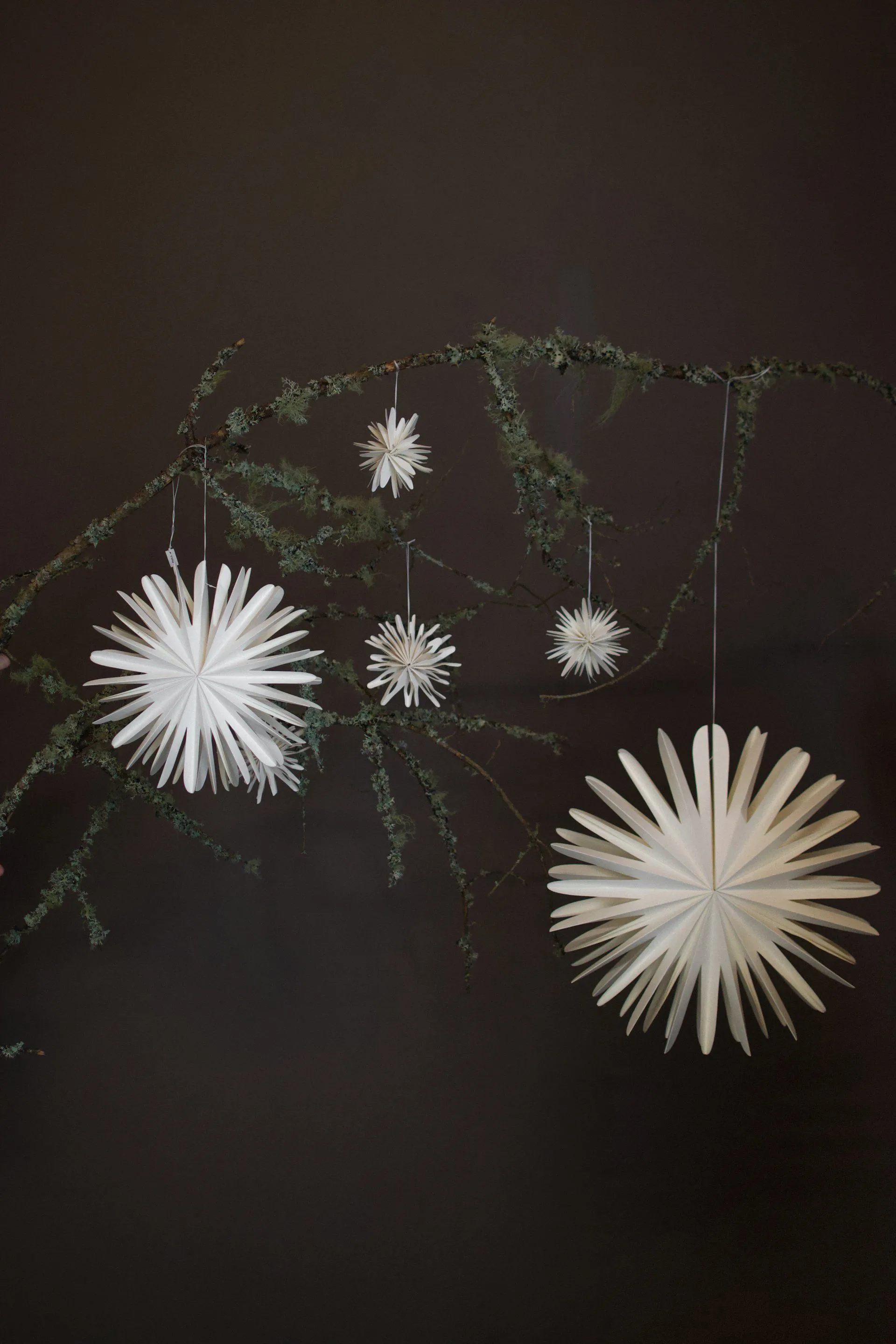 Pingente de Natal em flocos de papel, Extra grande DBKD