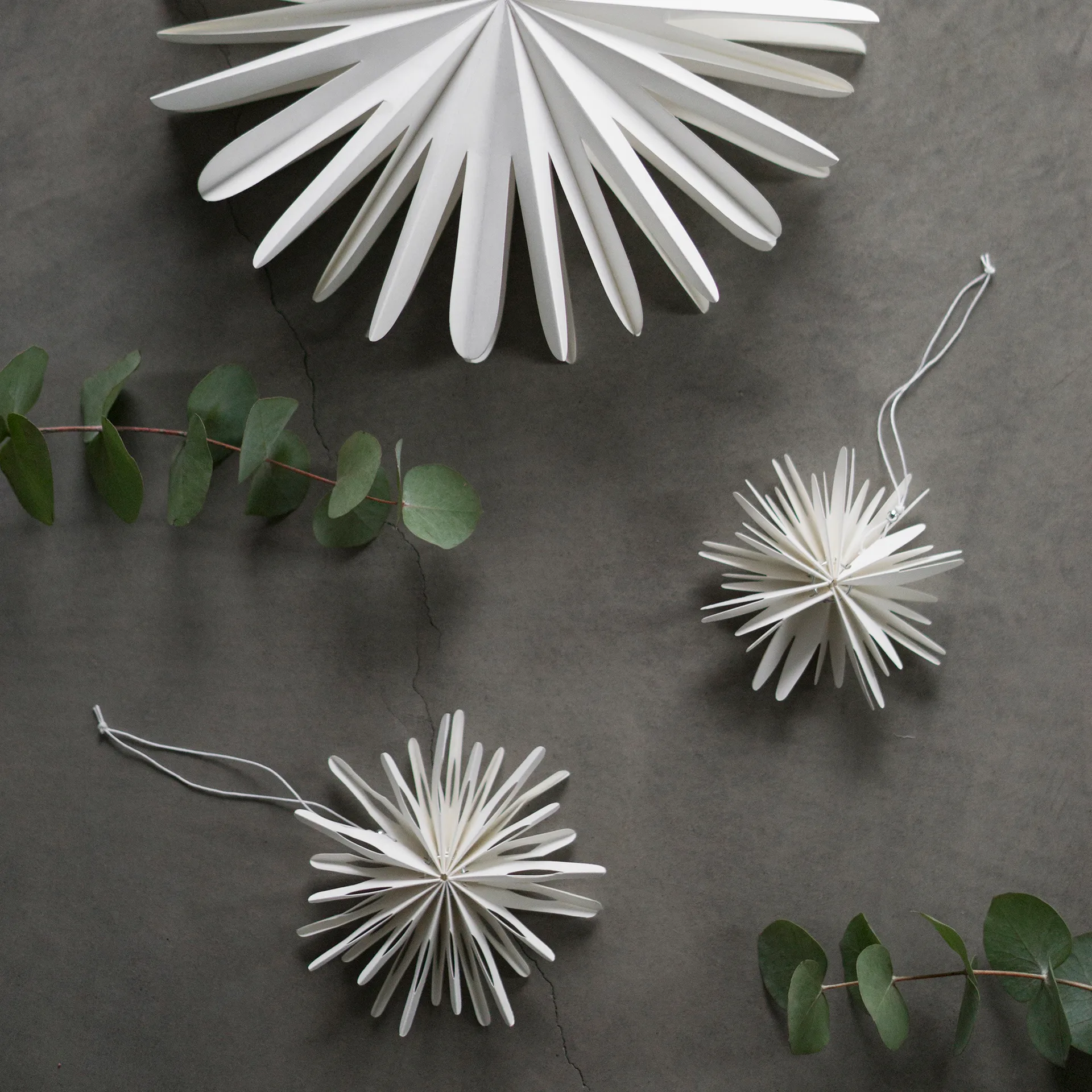 Pingente de Natal em flocos de papel, Pequeno DBKD