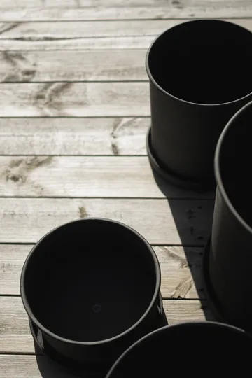 Plant pote de flores large 2 unid. - Preto - DBKD