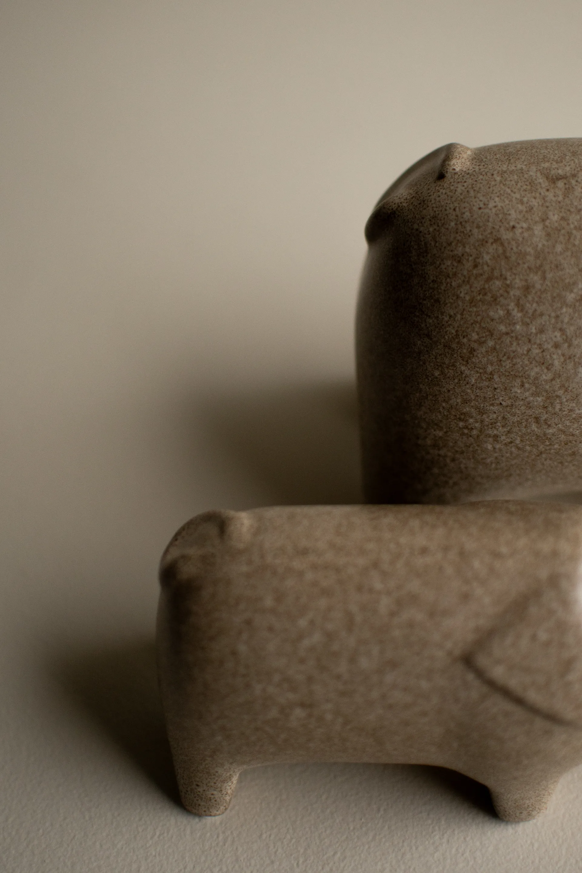 Porquinho sueco grande, Bege DBKD