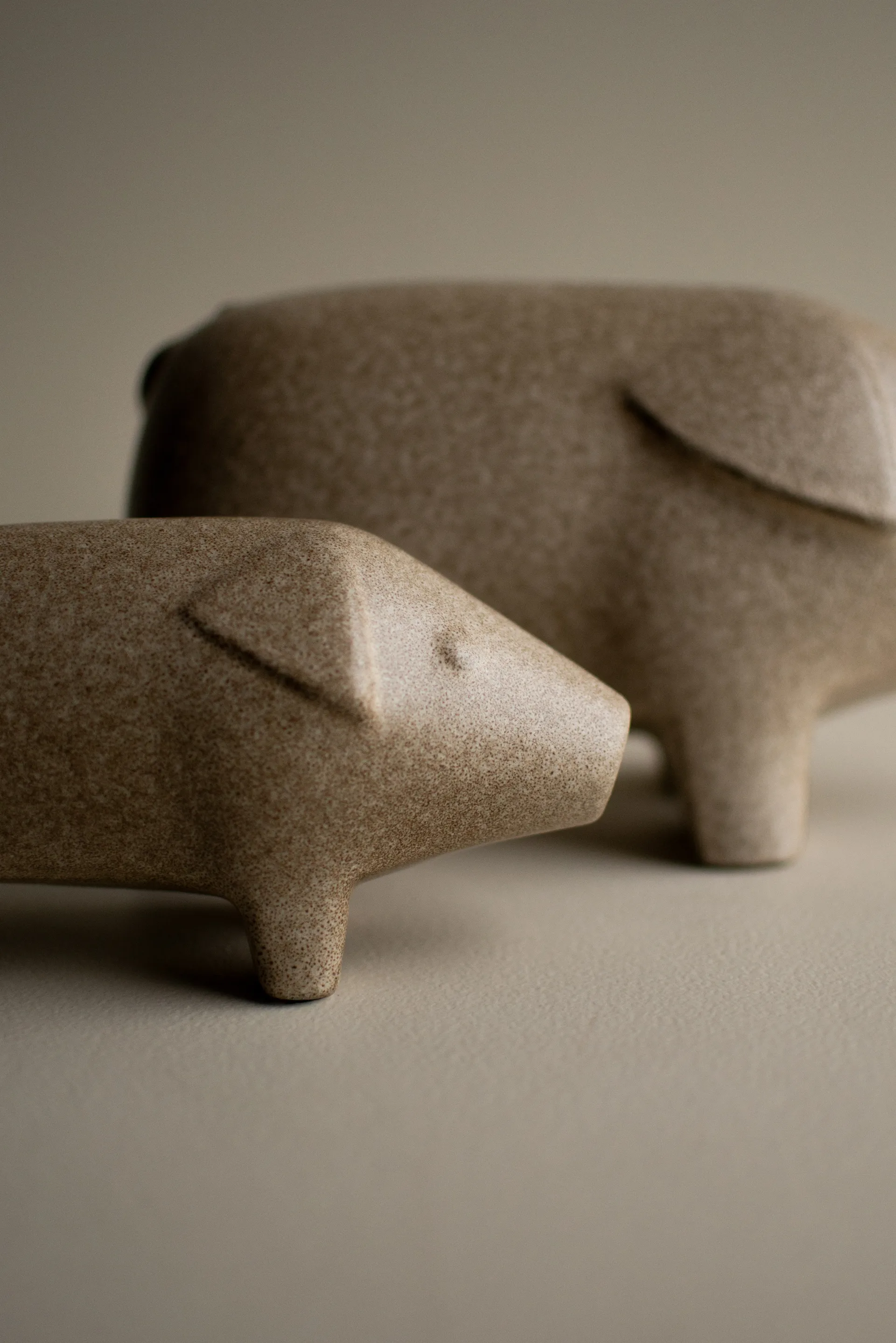 Porquinho sueco pequeno, Bege DBKD