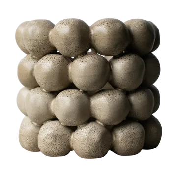 Porta-velas Bright Ø17 cm - Beige - DBKD