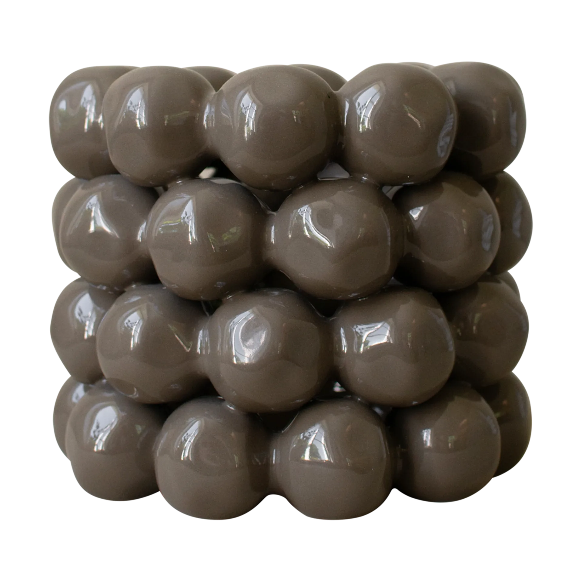 Porta-velas Bright Ø17 cm, Shiny dust DBKD