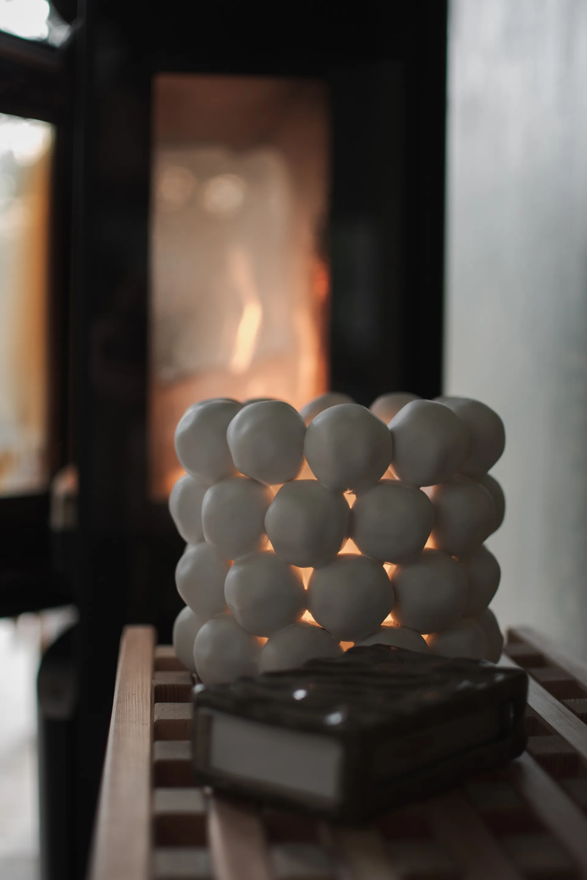 Porta-velas Bright Ø17 cm, White DBKD