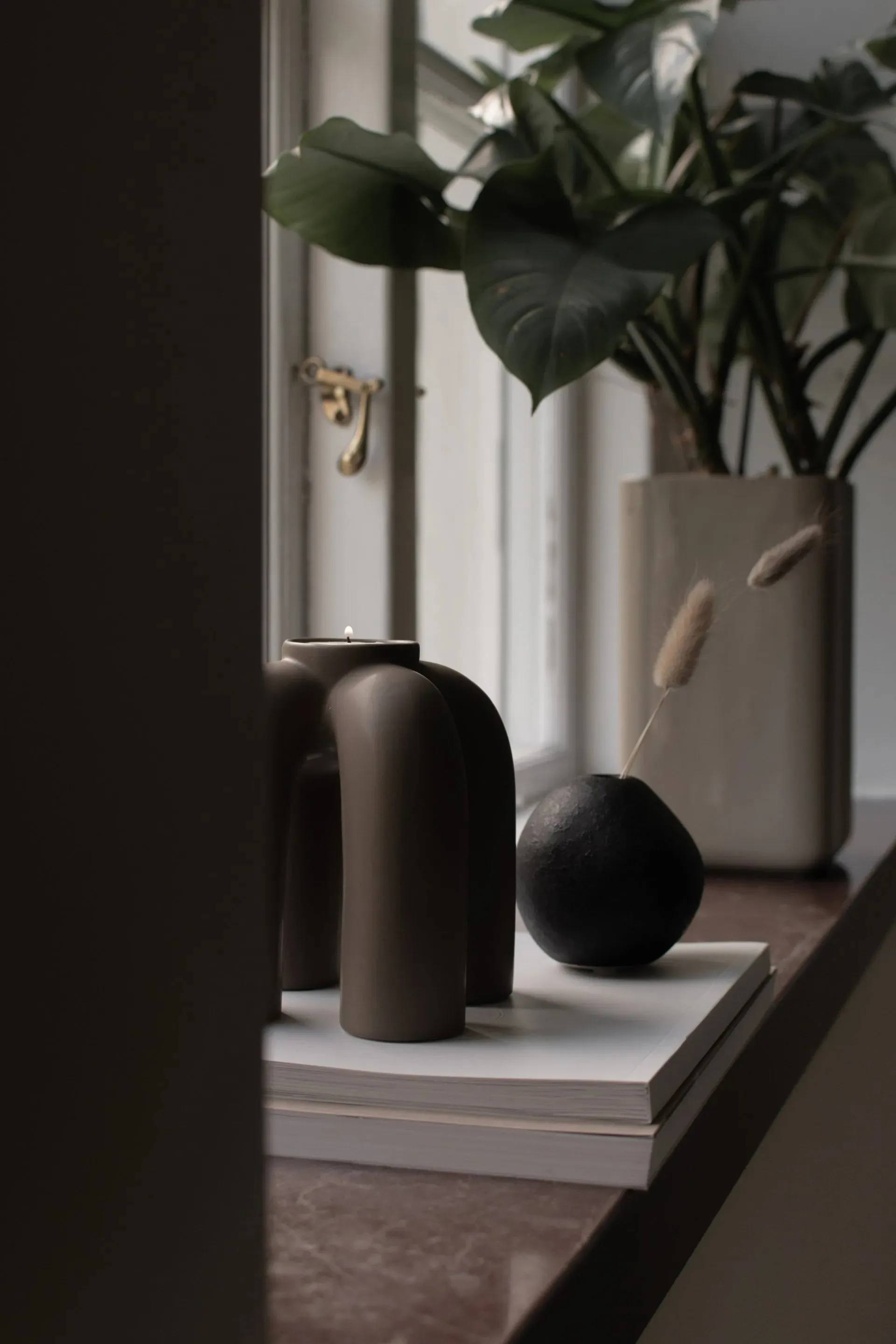 Porta velas Rope 14x14 cm, Dust DBKD