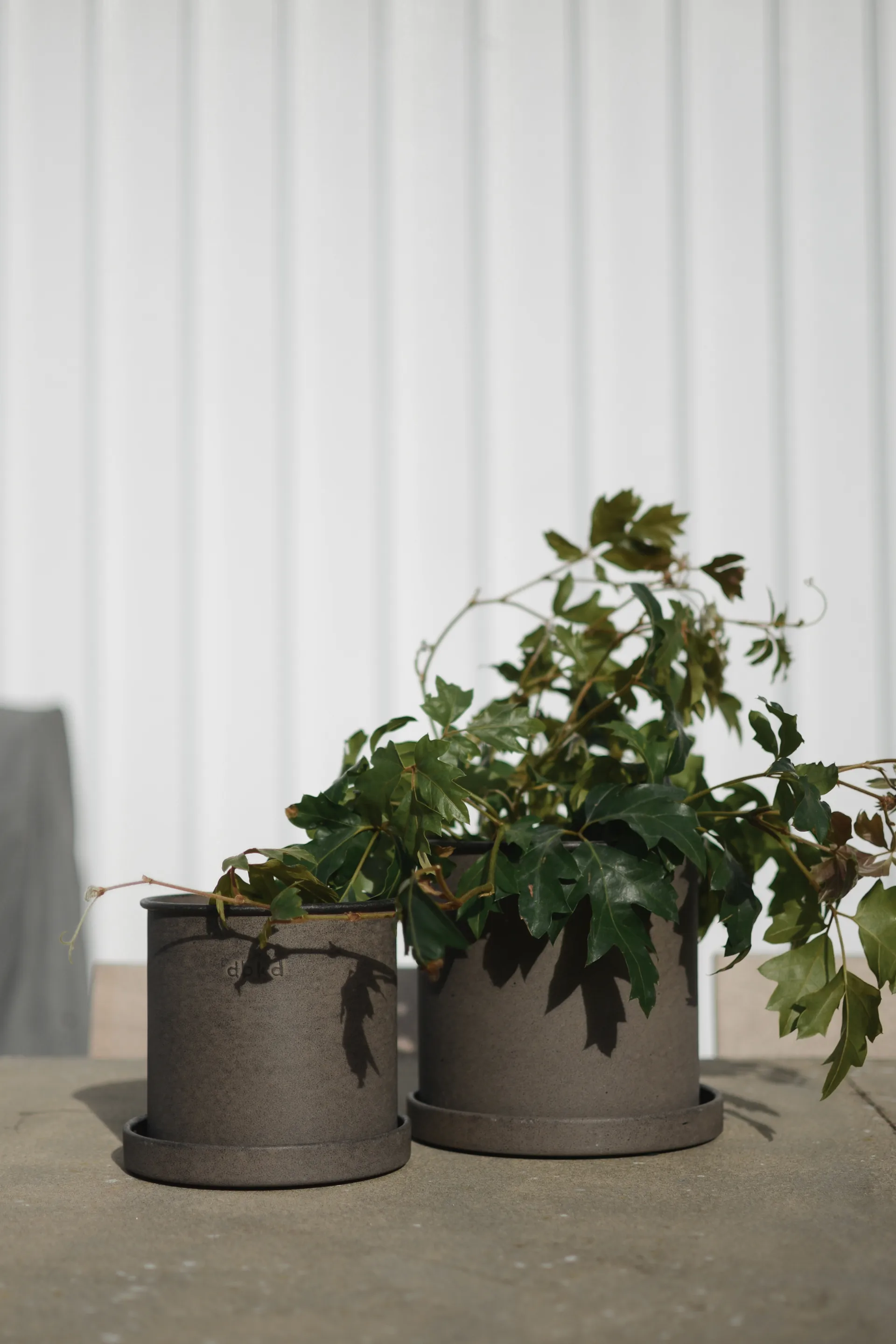Pote Plant Pot small 2 unid., Brown DBKD