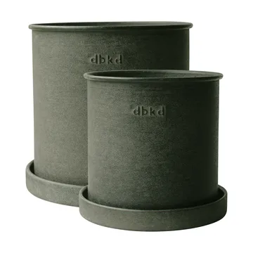 Pote Plant Pot small 2 unid. - Verde - DBKD