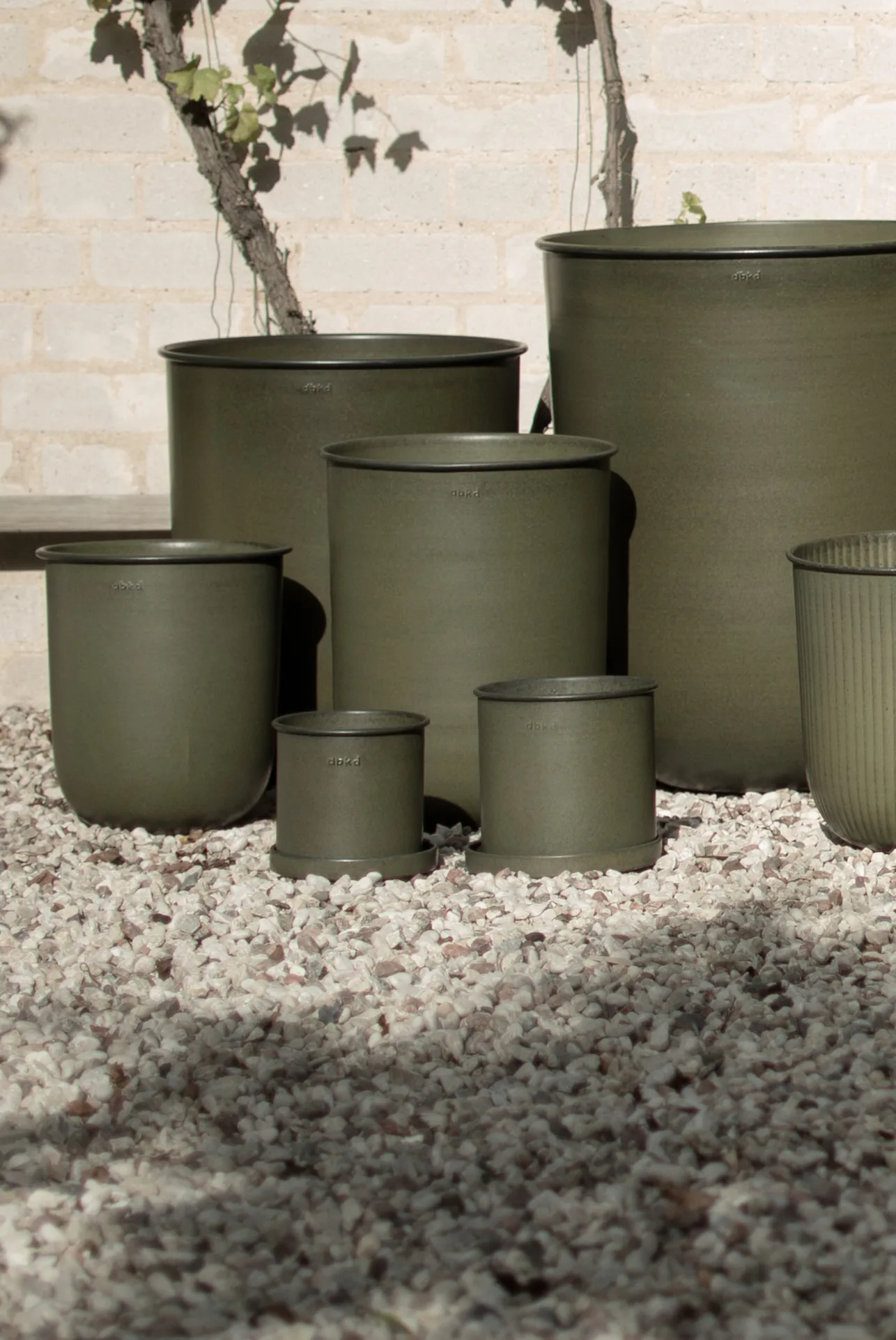 Pote Plant Pot small 2 unid., Verde DBKD