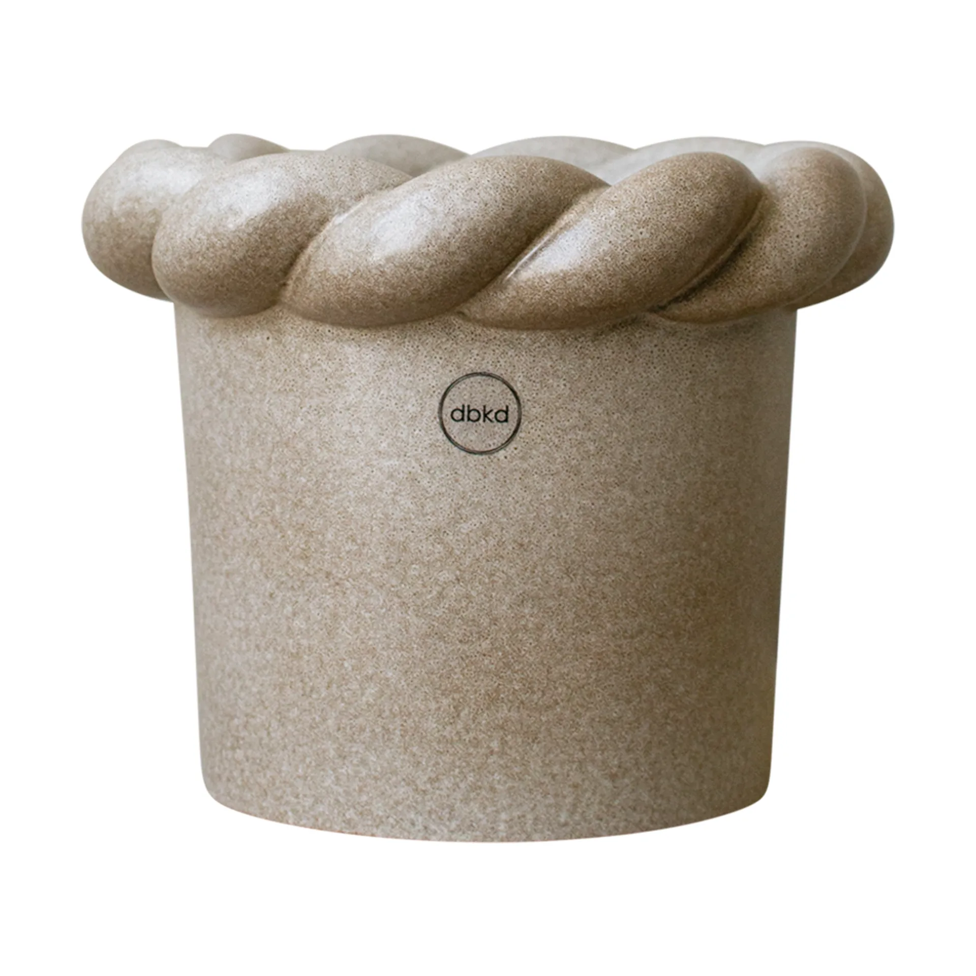 Pote Twine Ø14 cm, Beige DBKD