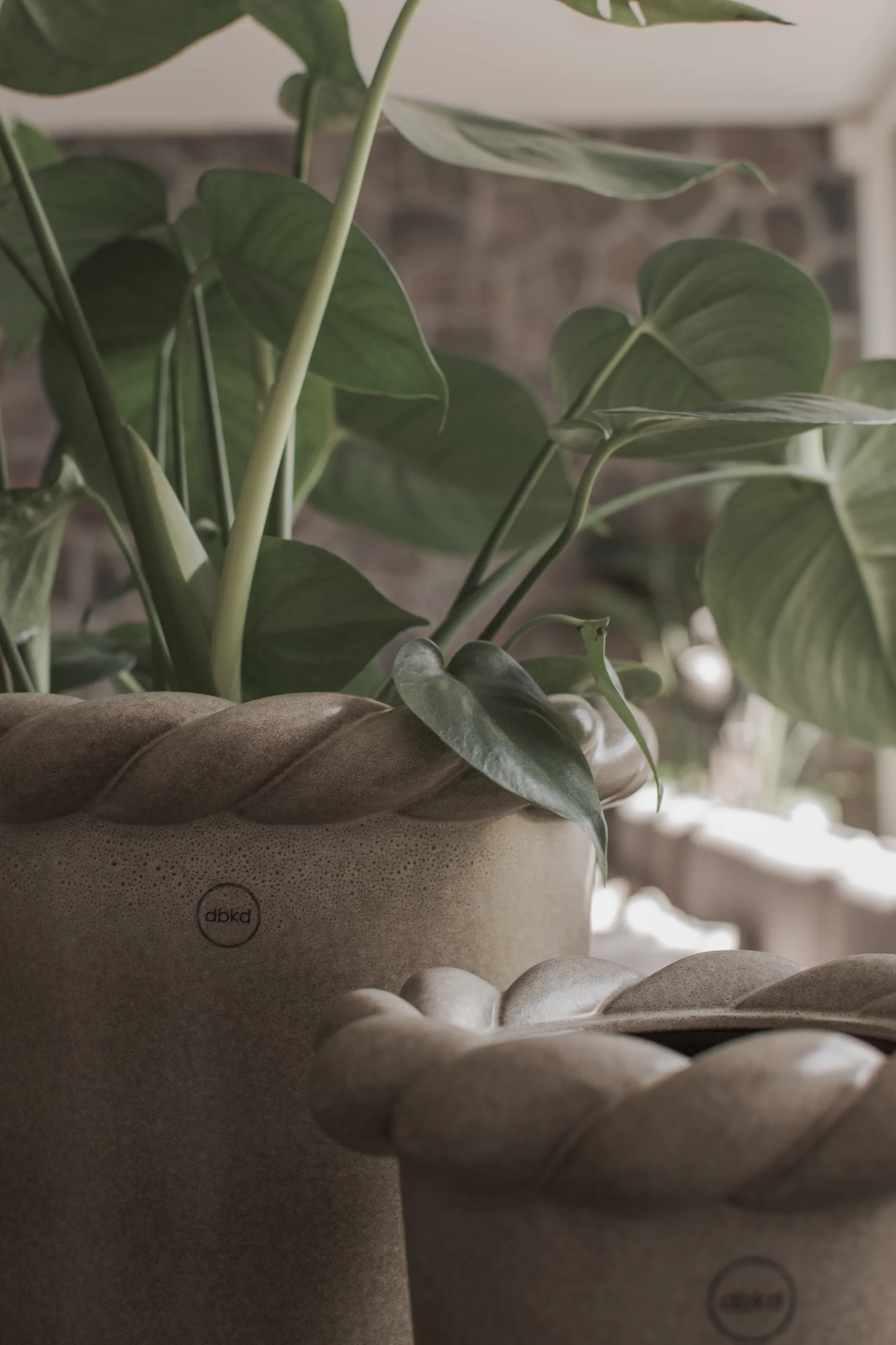 Pote Twine Ø22 cm, Beige DBKD