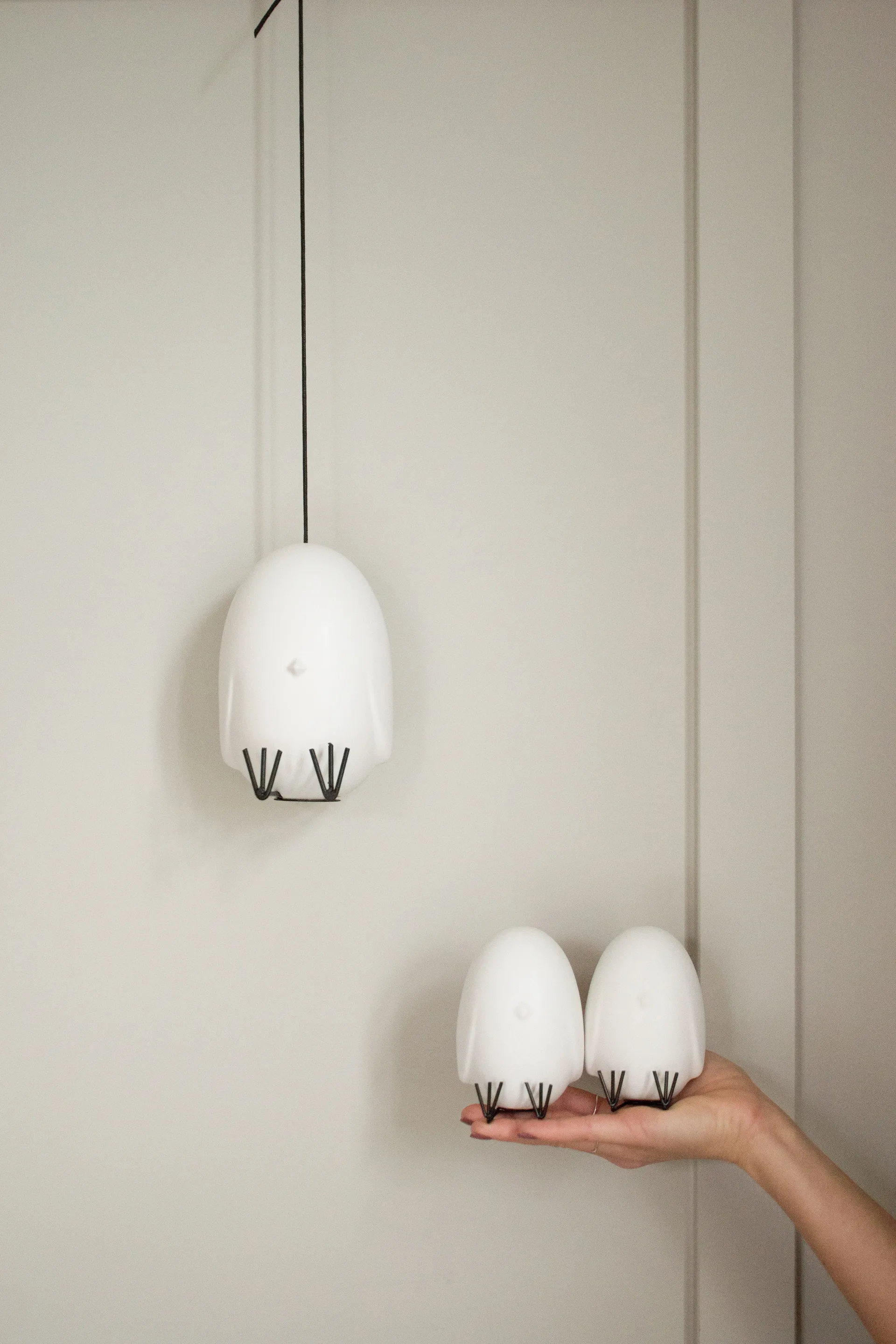 Sit Around decoração de Páscoa, Branco DBKD