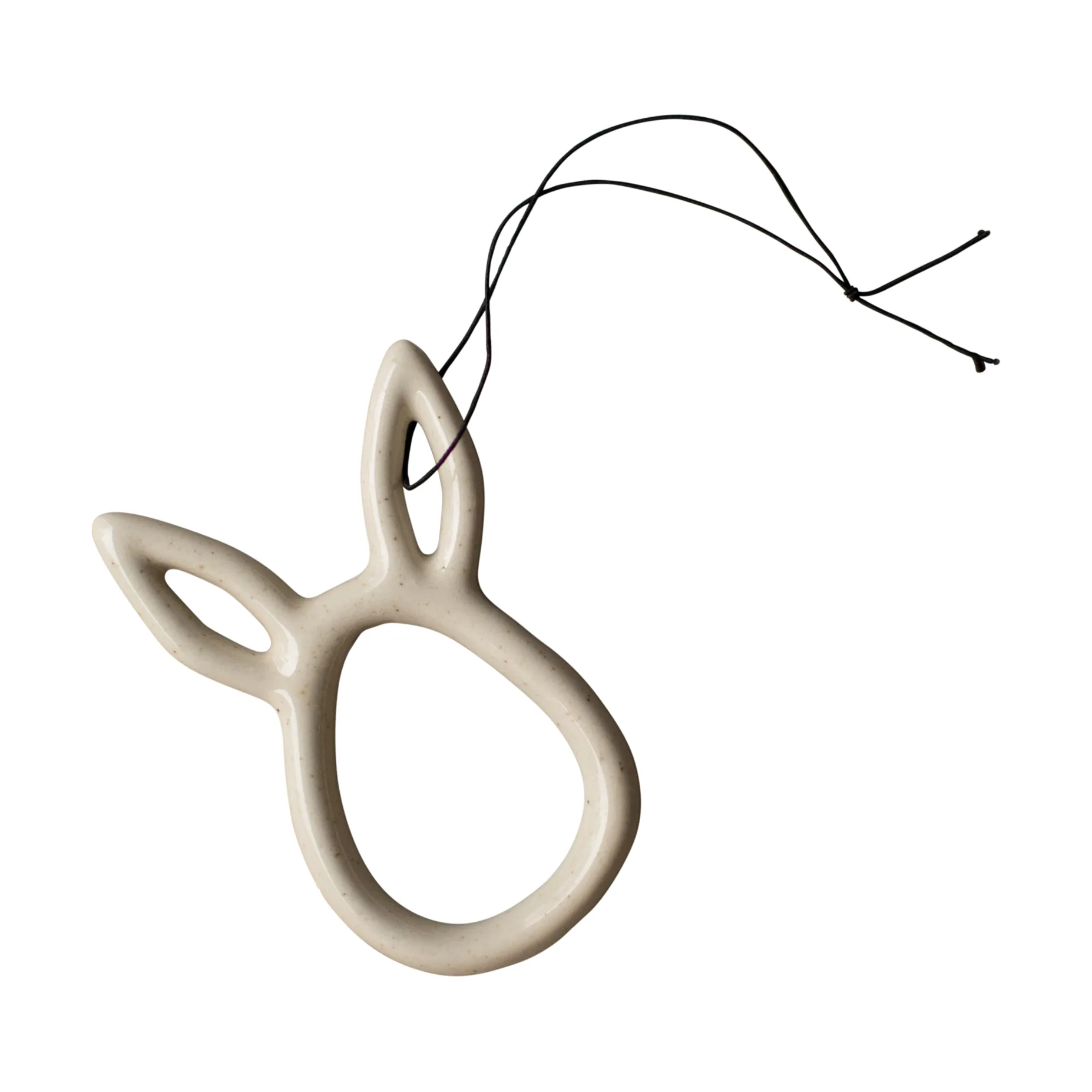 Sprinkle rabbit decoração de Páscoa 8 cm, Baunilha DBKD