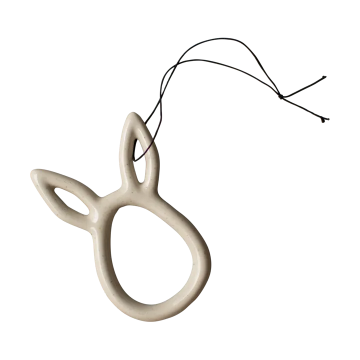 Sprinkle rabbit decoração de Páscoa 8 cm - Baunilha - DBKD