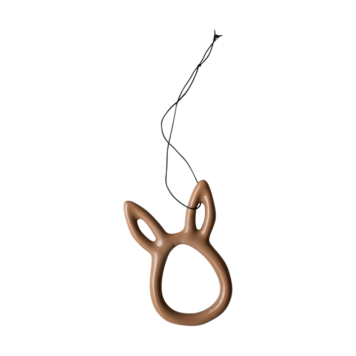 Sprinkle rabbit decoração de Páscoa 8 cm - Shiny nougat - DBKD