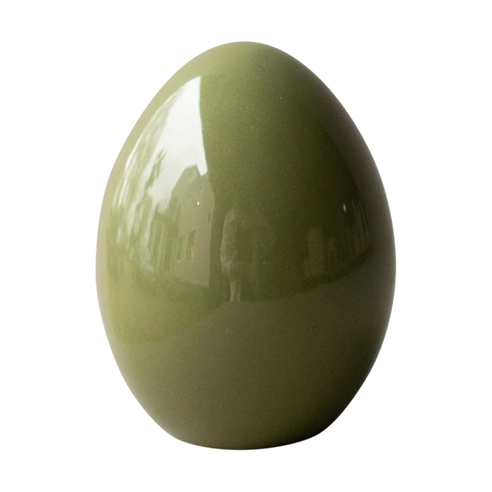 Standing Egg decoração de Páscoa , Verde DBKD