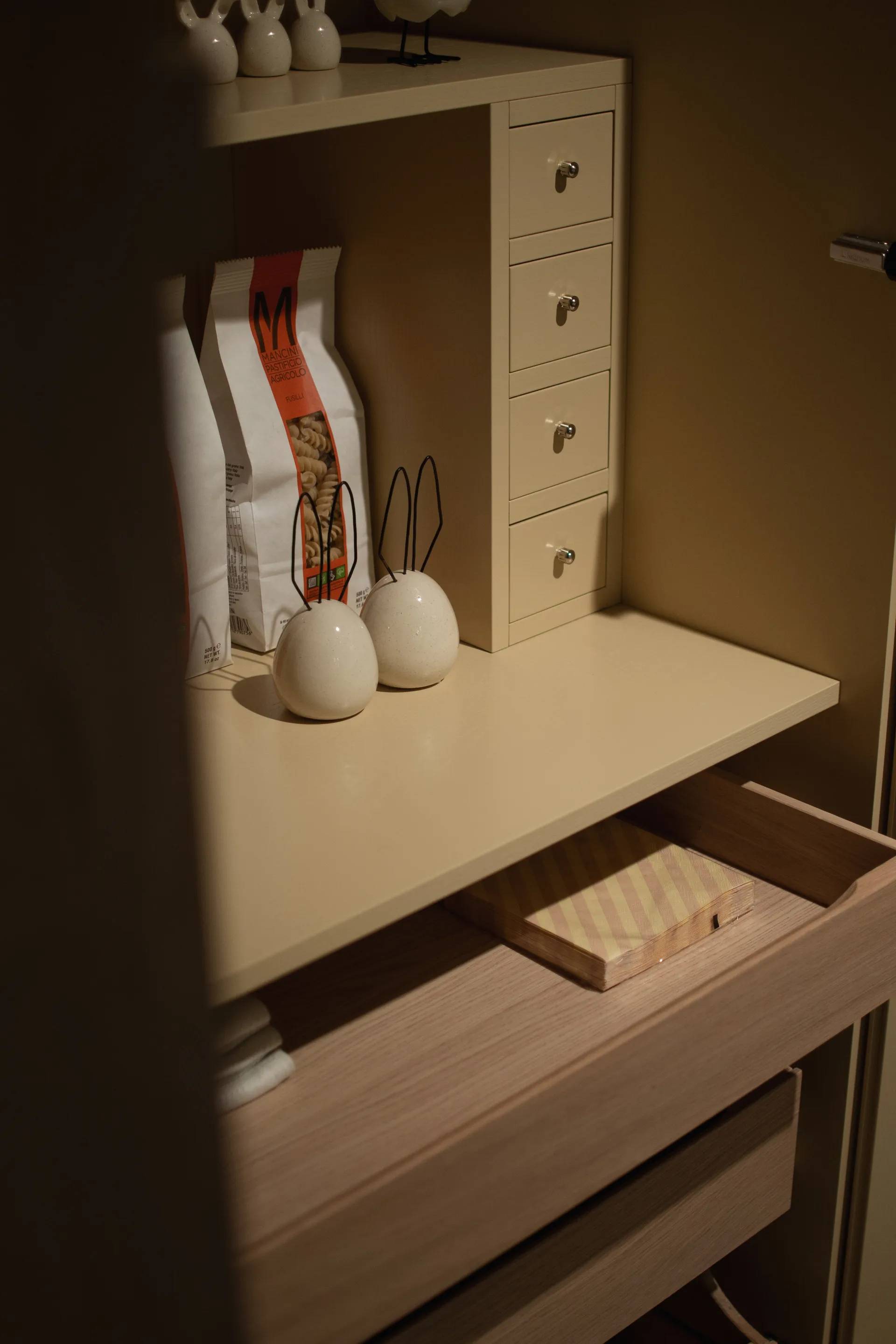 Stripe guardanapo de papel 33x33 cm 20 unidades, Amarelo DBKD