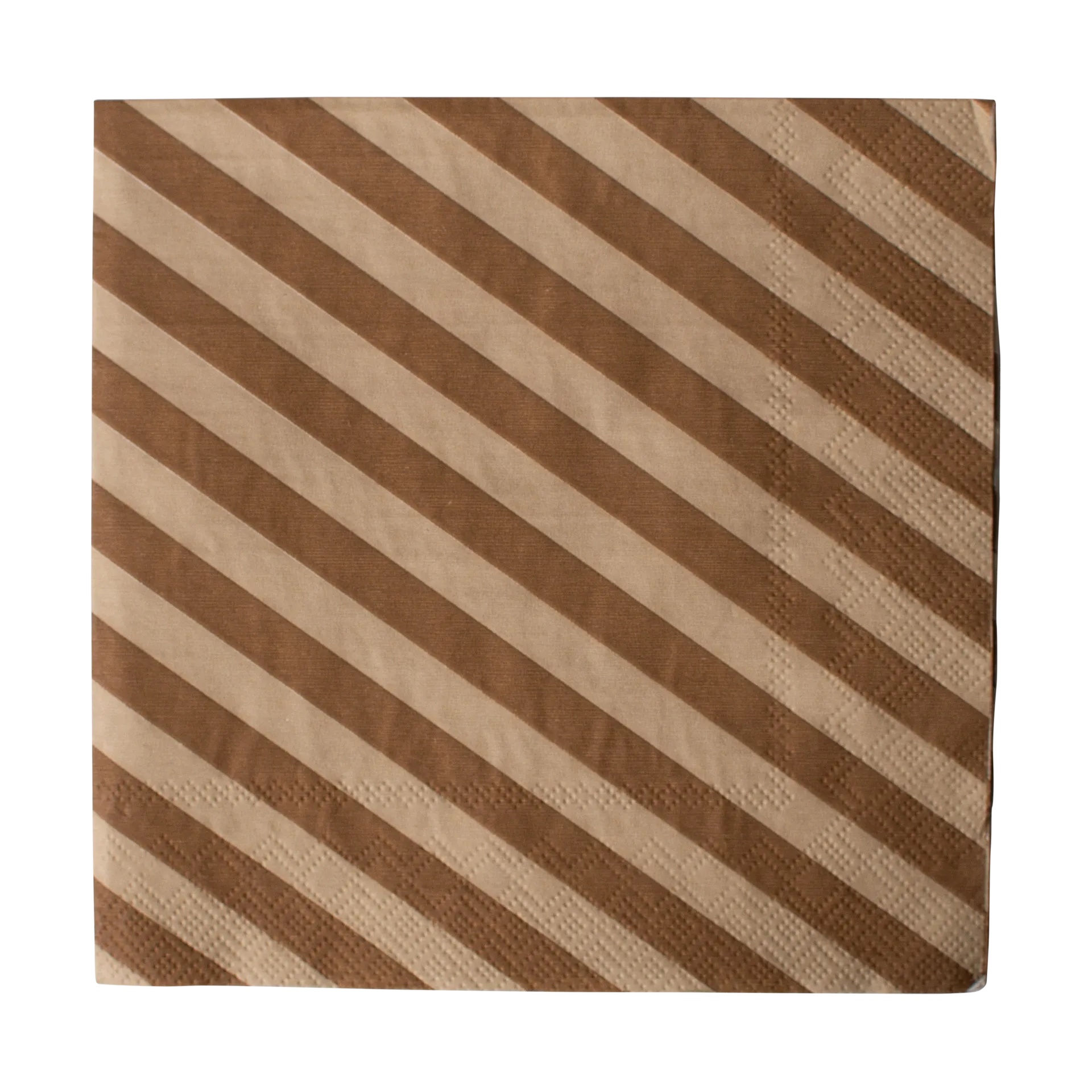 Stripe guardanapo de papel 33x33 cm 20 unidades, Torrão  DBKD