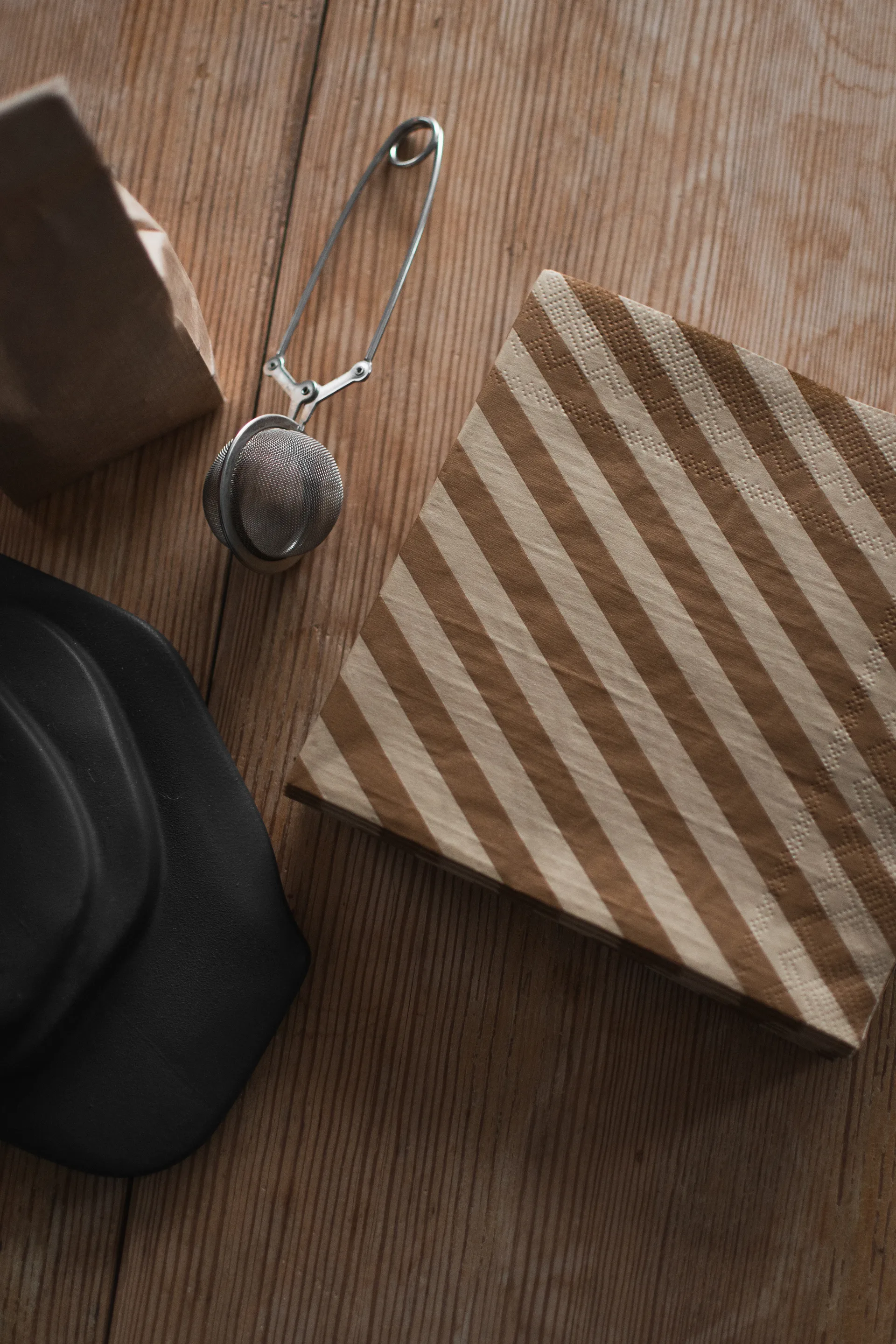 Stripe guardanapo de papel 33x33 cm 20 unidades, Torrão  DBKD