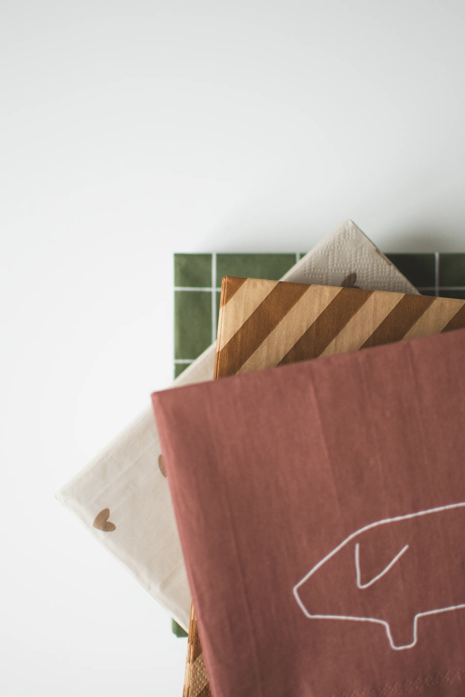 Swedish pig guardanapo de papel 33x33 cm 20 unidades, Vermelho DBKD