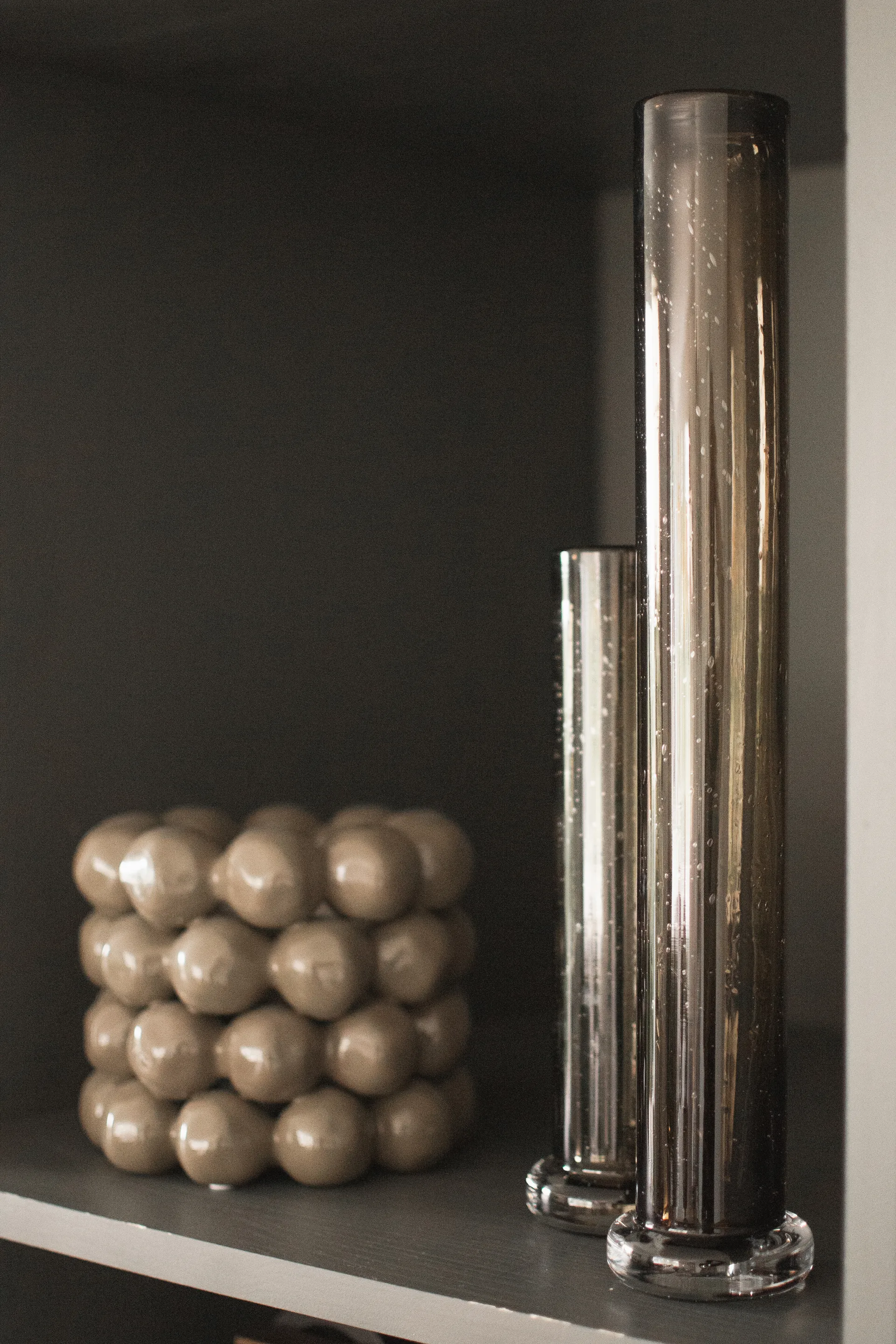 Tall vaso, Castanho, 40 cm DBKD