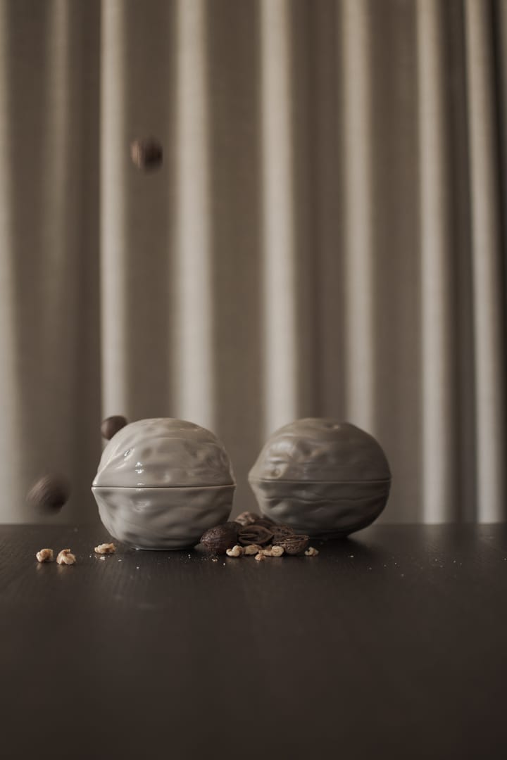 Tigela Walnut com tampa, Dust DBKD