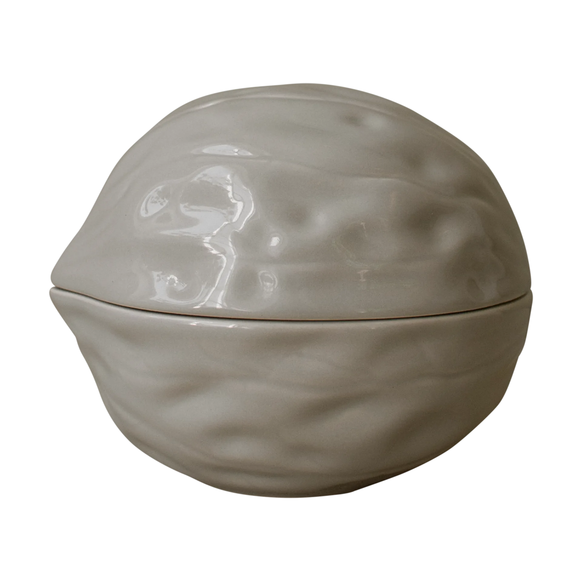 Tigela Walnut com tampa, Shiny mole DBKD